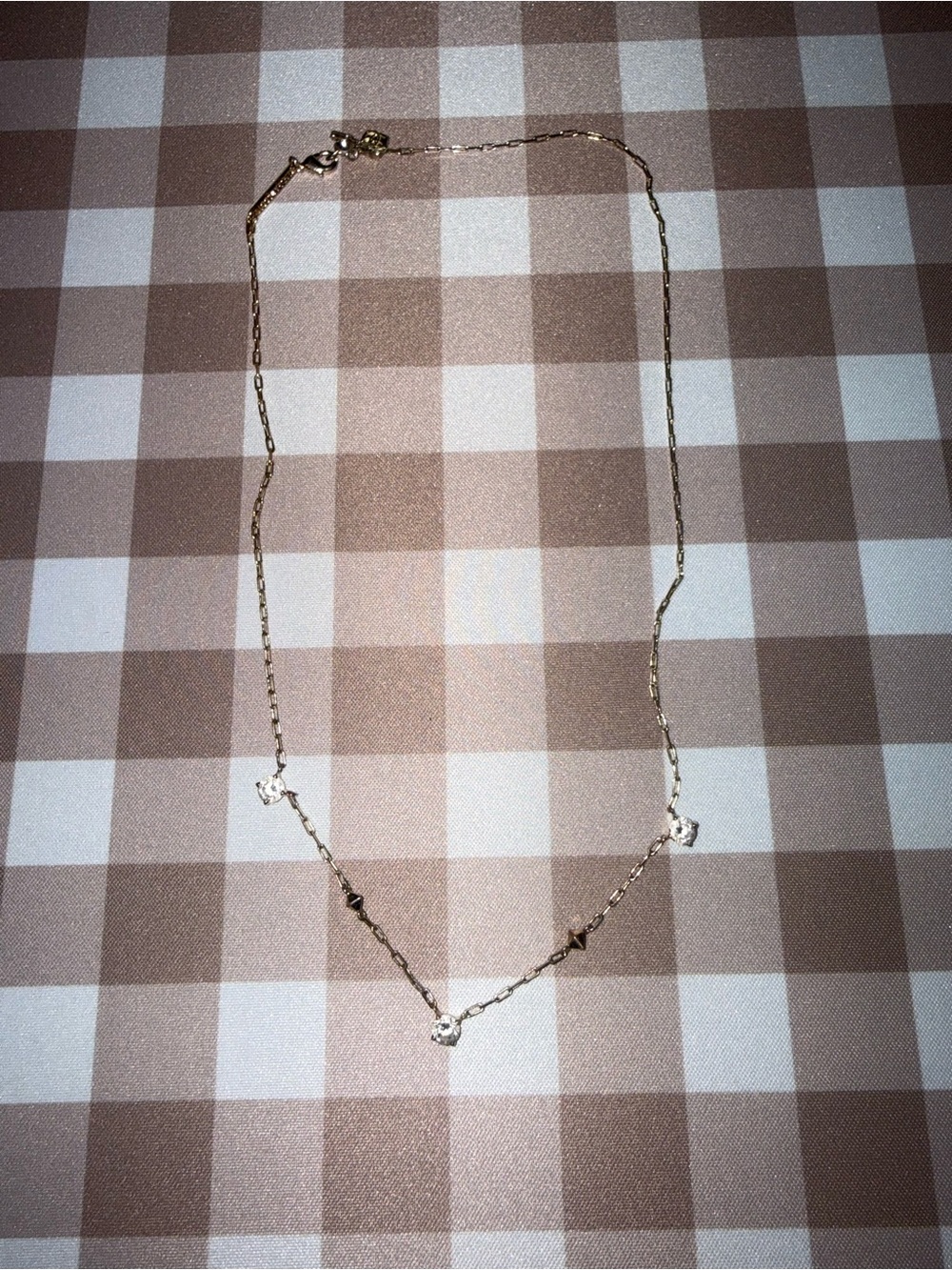 Kendra Scott Gold Star & Crystal Accent Necklace